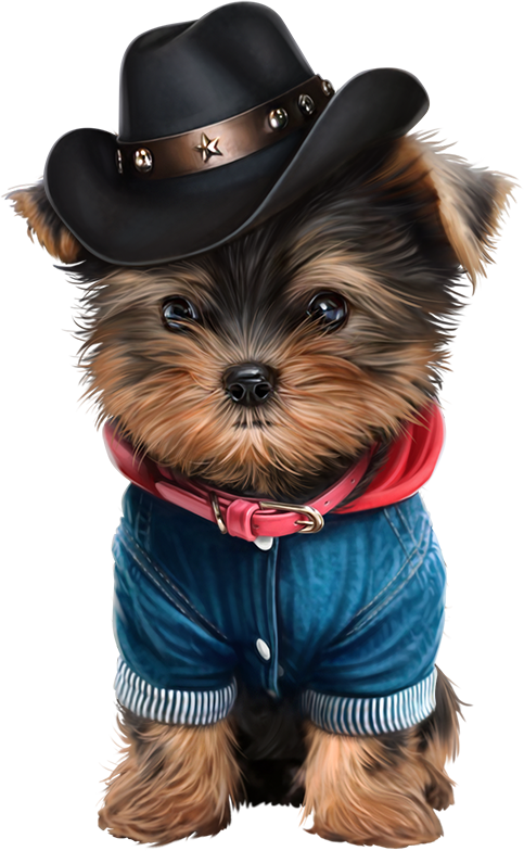 Yorkie image for contact page