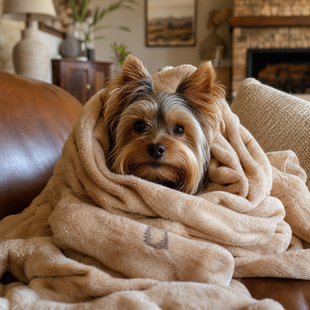 Yorkie shaking causes and when to be concerned